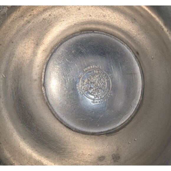 Royal Holland Pewter KDM Candlesticks Pair Made In Portugal By Daalderop 8" Tall - Picture 3 of 12